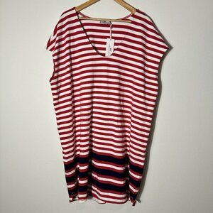 New With Tags Vineyard Vines 2X Women’s Long Tunic Top Dress Nautical Coastal